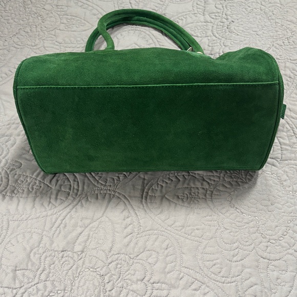 Free People Emerald Green Suede Shoulder Bag - Picture 4 of 4